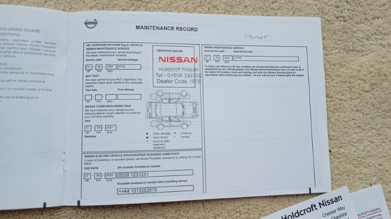 Leaf Tekna 2020 Service Records (4)